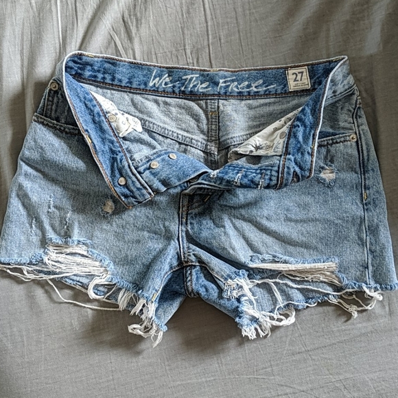 Free People Pants - Free People Jeans Shorts 27"